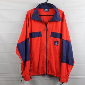 Helly Hansen Red and Blue Windbreaker Jacket